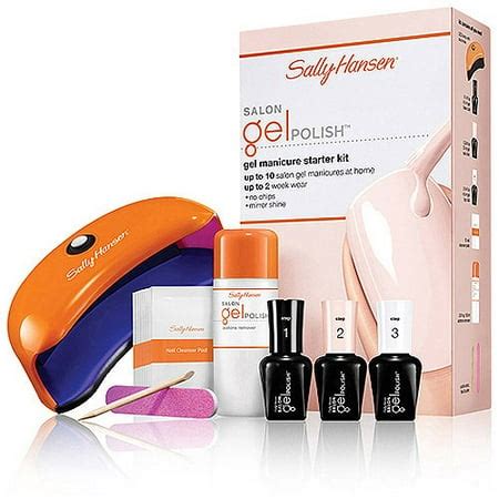 sally hansen salon gel starter kit|sally hansen gel polish set.